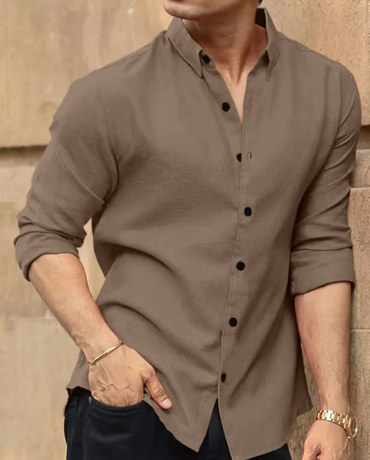 Men Linen Cotton